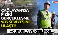 Çağlayan'da fiziki gerçekleşme, yüzde 13 seviyesine ulaştı! "Gururla yükseliyor..."