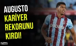 Augusto kariyer rekorunu kırdı!
