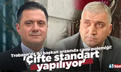 Trabzon'da iki başkan arasında cami polemiği, 'Çifte standart yapılıyor'