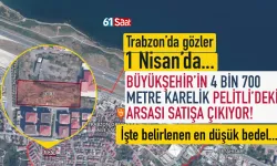 Trabzon'da gözler 1 Nisan'da... Herkesin beklediği arsa satışa çıkıyor...