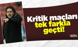 Kritik maçları tek farkla geçti!