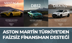 Aston Martin Türkiye’den üç modele özel faizsiz finansman desteği