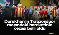 Dorukhan'ın Trabzonspor maçındaki hareketinin cezası belli oldu