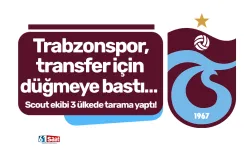 Trabzonspor, transfer için düğmeye bastı… Scout ekibi 3 ülkede tarama yaptı!