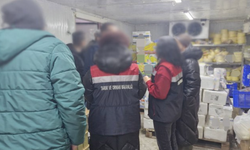 Rize’de 9 ton gıda ürününe el konuldu