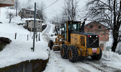 Rize’de 21 köy yolu kar nedeniyle ulaşıma kapalı bulunuyor