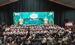 Samsun'da kadınlardan ritim gösterisi