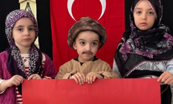 Bayburt’ta minik yüreklerde 18 Mart ruhu canlandı