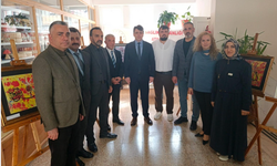 Çaykara'da "Hüsn-i Hat ve Ebru" sergisi açıldı