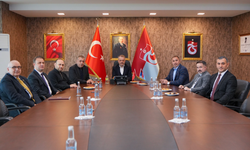 Judo Federasyonu Başkanı Sezer Huysuz’dan Trabzonspor'a ziyaret