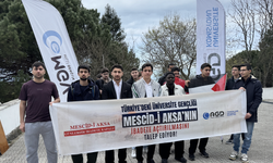 Trabzon'da İsrail protesto edildi!