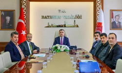 Bayburt'ta sanayi yatırımları değerlendirildi