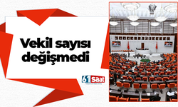Vekil sayısı değişmedi