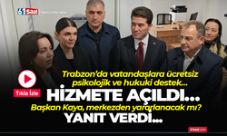 Trabzon’da vatandaşlara ücretsiz psikolojik ve hukuki destek! Hizmete açıldı