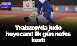 Trabzon’da judo heyecanı! İlk gün nefes kesti