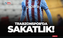 Trabzonspor'da sakatlık!