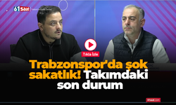 Trabzonspor'da şok sakatlık! Takımdaki son durum