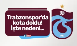 Trabzonspor'da kota doldu! İşte nedeni...