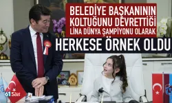 Trabzon, küçük Lina’nın büyük başarısını konuşuyor.