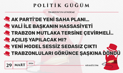 Politik Güğüm - 29 Mart 2026