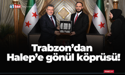 Trabzon’dan Halep'e gönül köprüsü