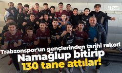 Trabzonspor'un gençleri 130 golle rekor kırdı