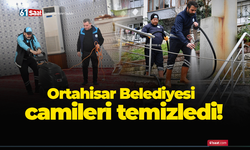 Ortahisar Belediyesi camileri temizledi!