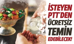 İsteyen PTT'den ücretsiz temin edebilecek...