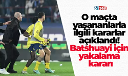 O maçta yaşananlarla ilgili kararlar açıklandı! Batshuayi için yakalama kararı