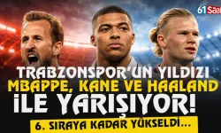 Trabzonspor'ın yıldızı Kane, Mbappé, Haaland ile yarışıyor...