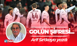 Arif Sırtkaya yazdı! GOLÜN ŞİFRESİ...