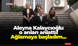 Aleyna Kalaycıoğlu o anları anlattı! Ağlamaya başladım...