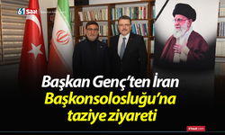 Başkan Genç’ten İran Başkonsolosluğu’na taziye ziyareti