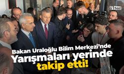 Bakan Uraloğlu Trabzon'da Bilim Merkezi'nde!