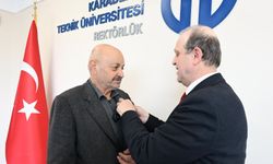 Türkiye gündemine oturan KTÜ mezunu, kendi üniversitesinde ağırlandı!