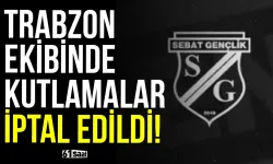 Trabzon ekibinde şampiyonluk kutlamaları iptal edildi!