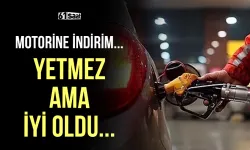 Yetmez ama iyi oldu: Motorine indirim...