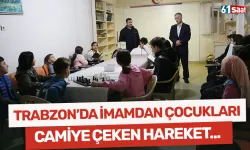 Trabzon'da bir imamdan çocukları camiye çeken hareket!