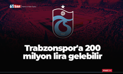 Trabzonspor'a 200 milyon lira gelebilir