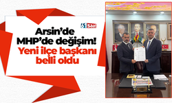 Arsin’de MHP’de değişim! Yeni ilçe başkanı belli oldu