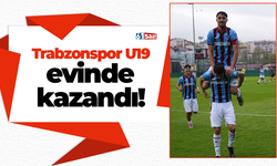 Trabzonspor U19 evinde kazandı!
