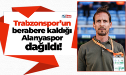 Trabzonspor’un berabere kaldığı Alanyaspor dağıldı!