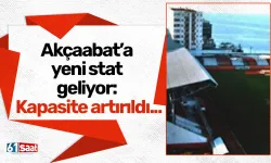 Akçaabat’a yeni stat geliyor: Kapasite artırıldı...