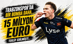 Trabzonspor'dan bir bomba daha! 15 Milyon Euro teklif edilmişti...