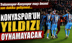 Konyaspor'un yıldızı Trabzonspor maçında oynamayacak!