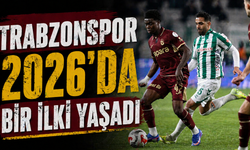 Trabzonspor bir ilki yaşadı!