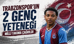 Trabzonspor'un 2 genç yeteneği milli takıma çağrıldı