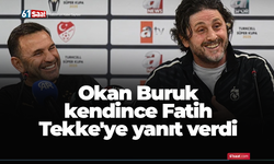 Okan Buruk kendince Fatih Tekke'ye yanıt verdi