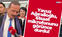 Yavuz Ağıralioğlu, 61saat mikrofonunu görünce durdu!