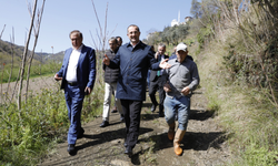 Akçaabat'ta altyapı çalışmaları yerinde incelendi